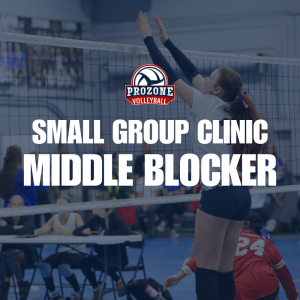 Middle Blocker Small Group Clinic (11U, 12U, 13U)